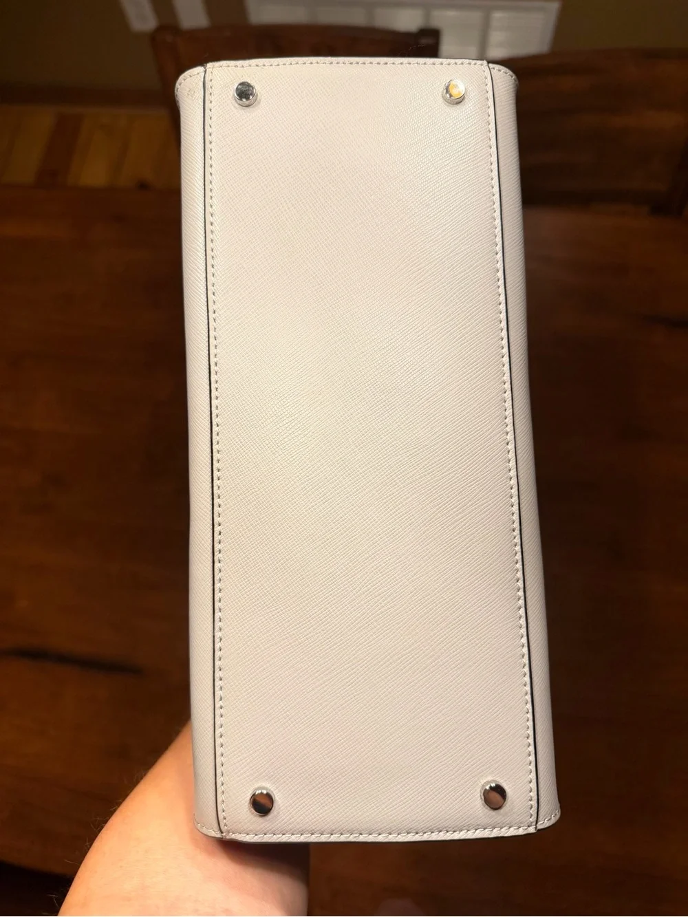 Kate Spade NWOT Colorblock Black/Grey Leather Top-Handle Crossbody Bag